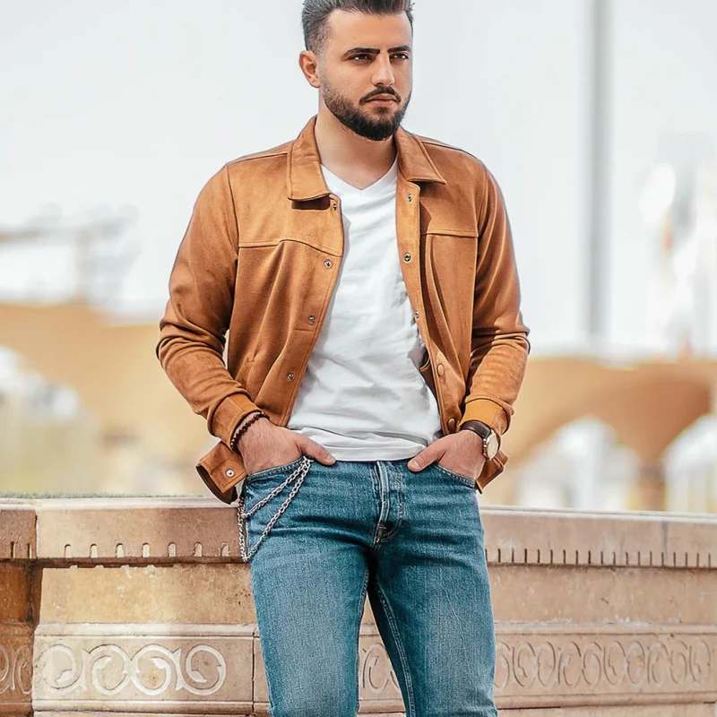 Leather jacket