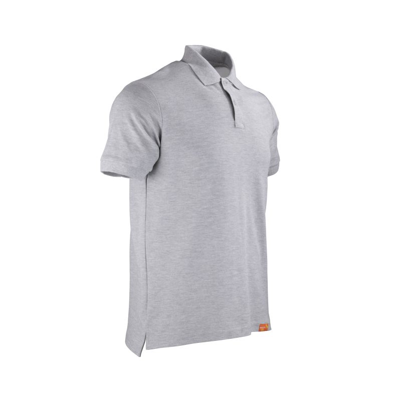 POLERA PIQUE MC A GRIS - Imagen 2