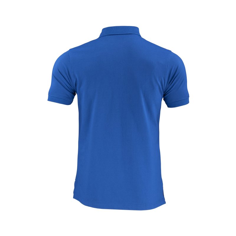 POLERA PIQUE MC AZUL REY - Imagen 2