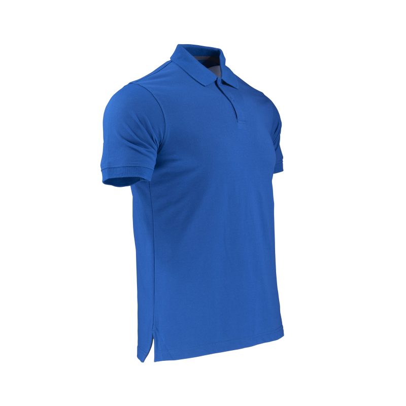 POLERA PIQUE MC AZUL REY - Imagen 3