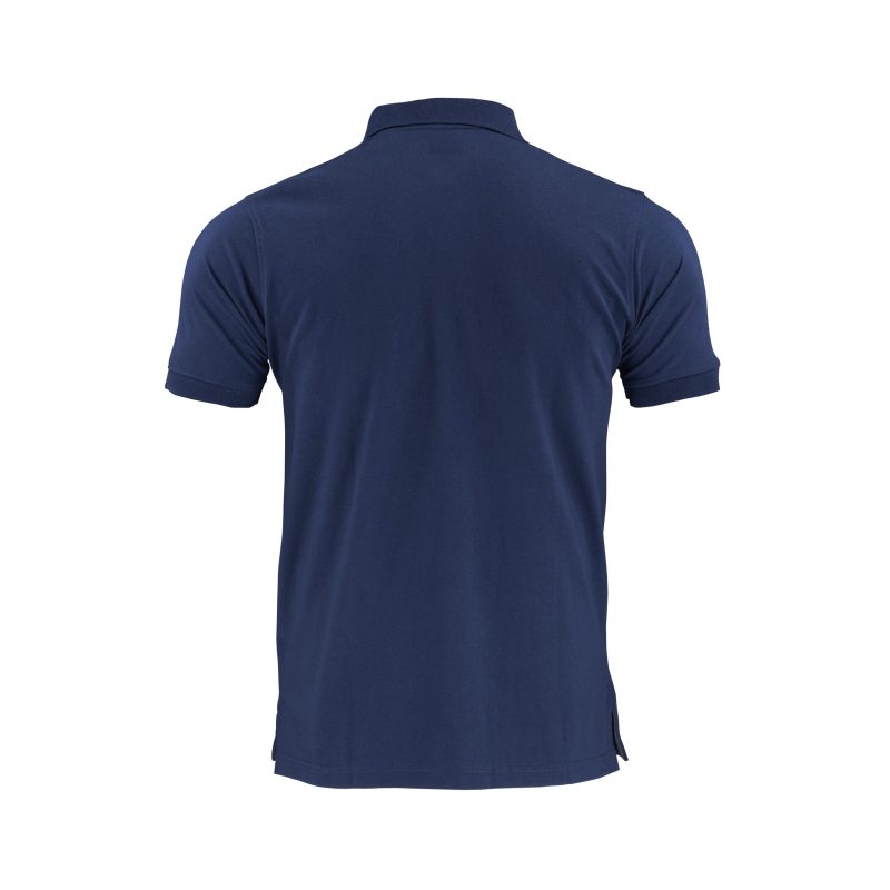 POLERA PIQUE MC AZUL - Imagen 3