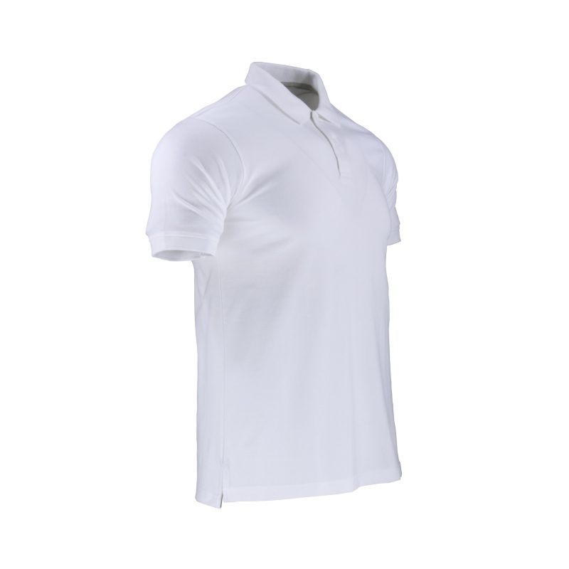POLERA PIQUE MC BLANCA - Imagen 2