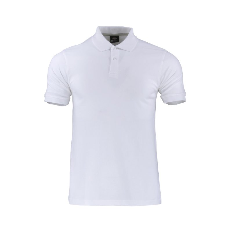 POLERA PIQUE MC BLANCA