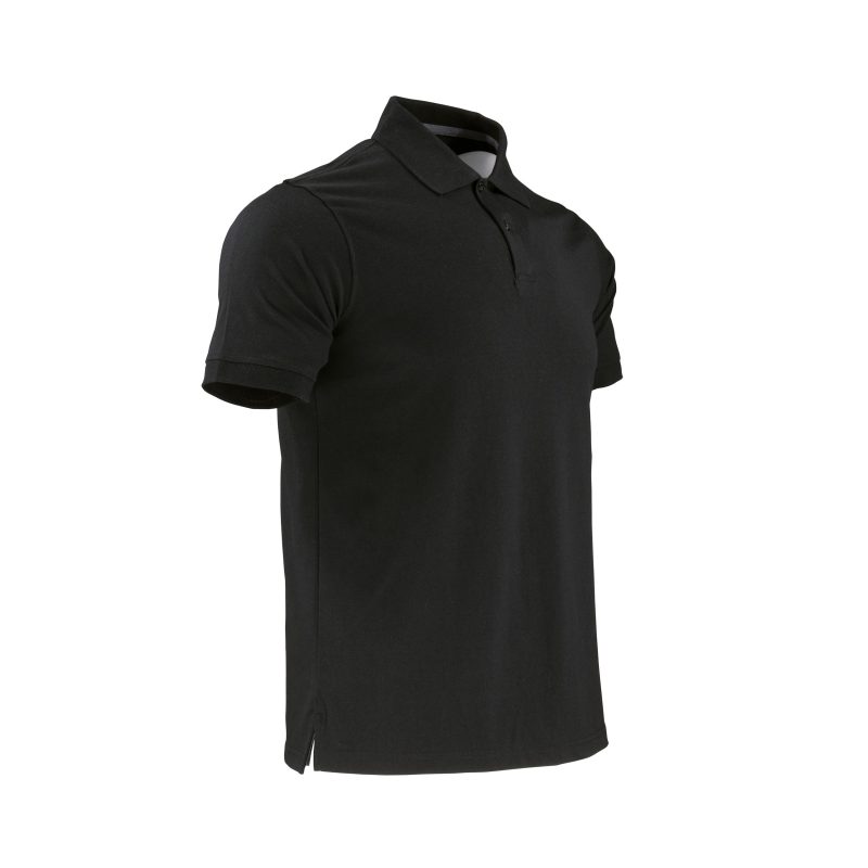 POLERA PIQUE MC NEGRO - Imagen 2