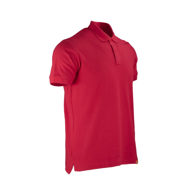 POLERA PIQUE MC ROJA - Imagen 3