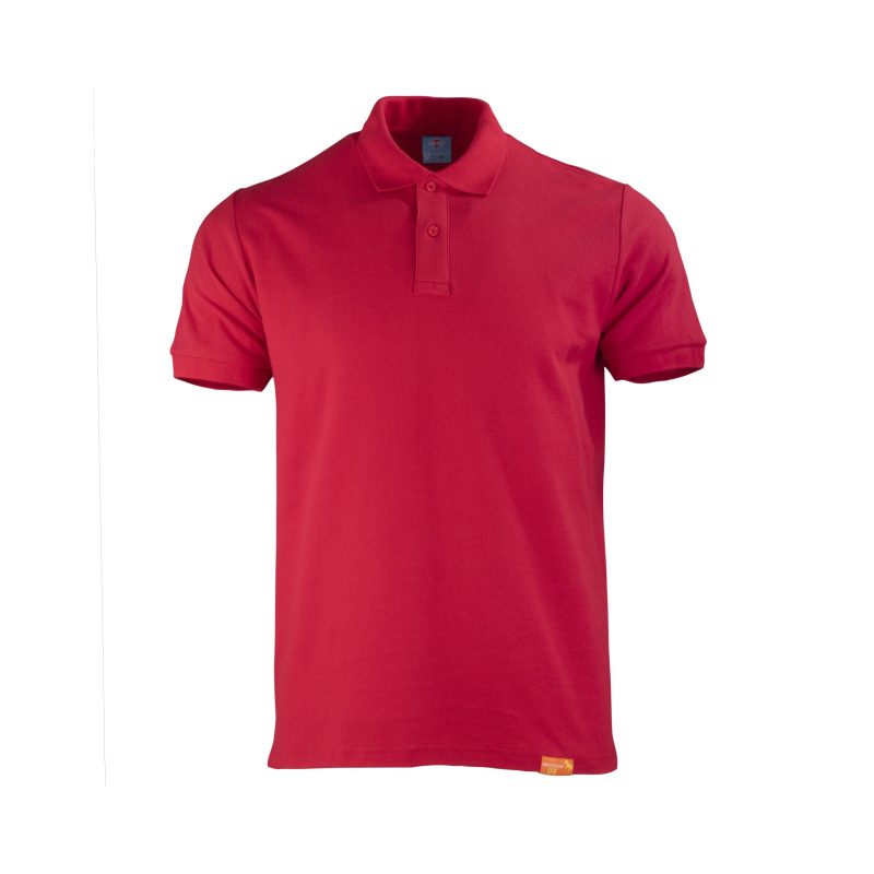 POLERA PIQUE MC ROJA