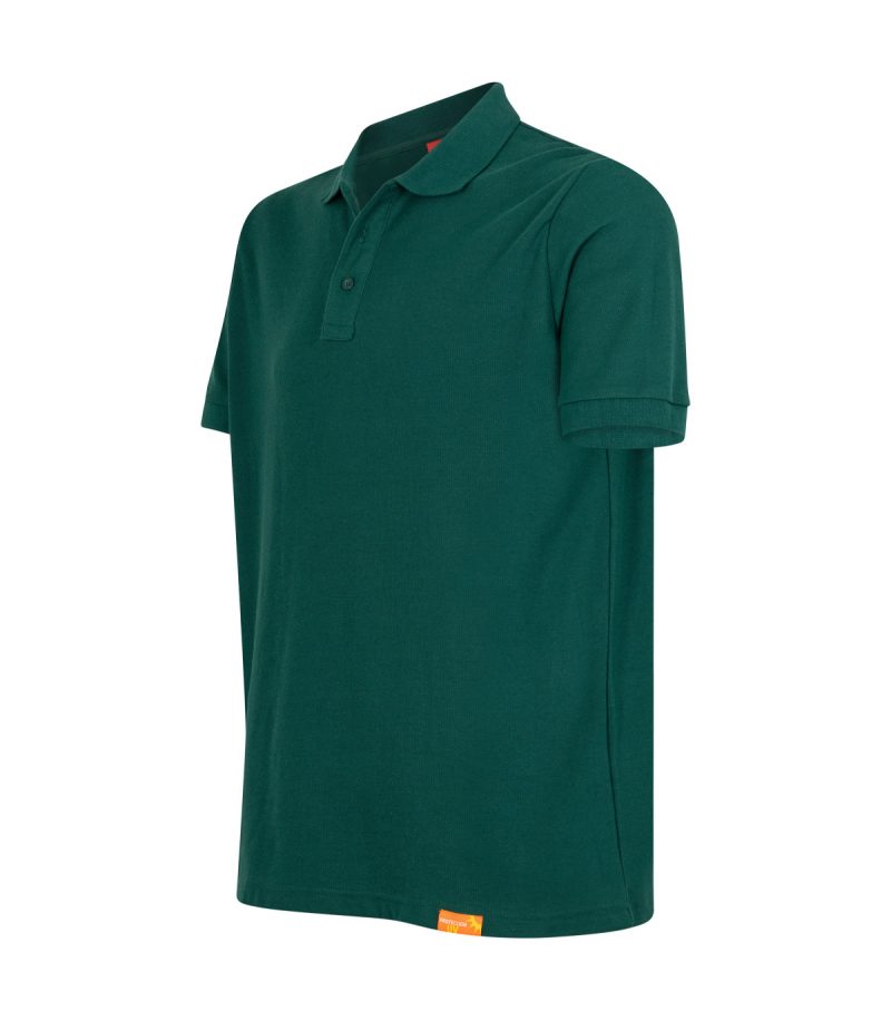 POLERA PIQUE MC verde - Imagen 2
