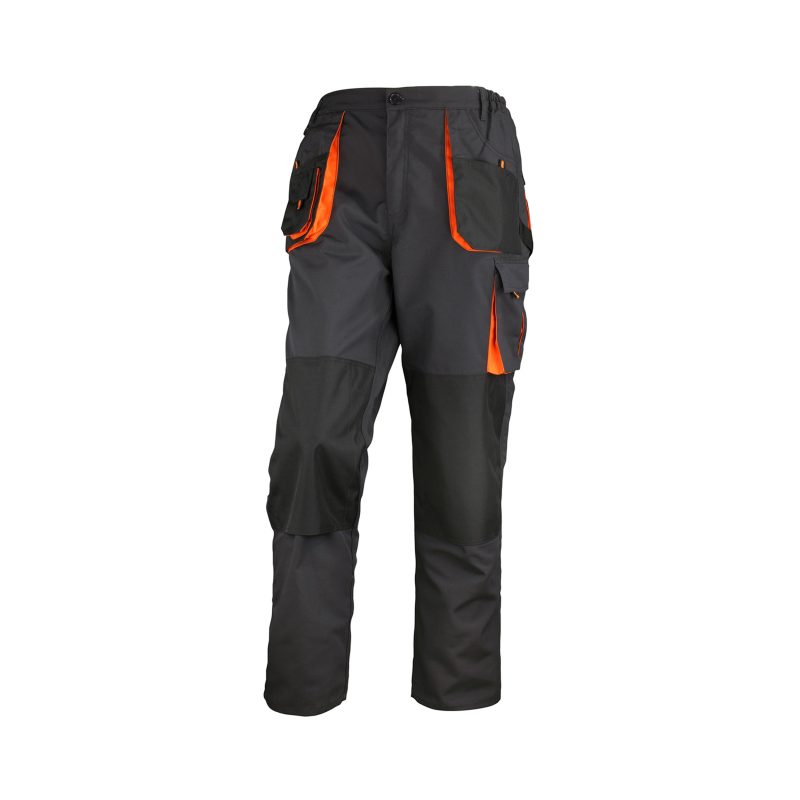 Pantalon Actium Gris Oscuro/Naranjo