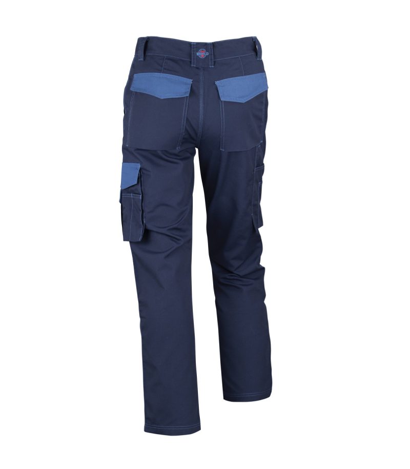 Pantalón Azul Marino Azul Indigo - Imagen 4