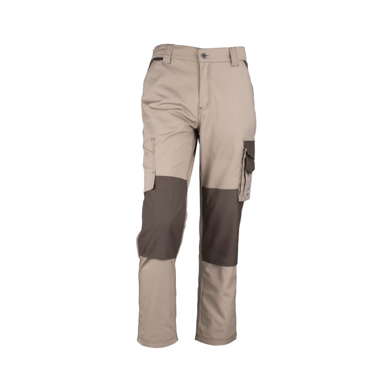 Pantalón Biege Cafe Oscuro