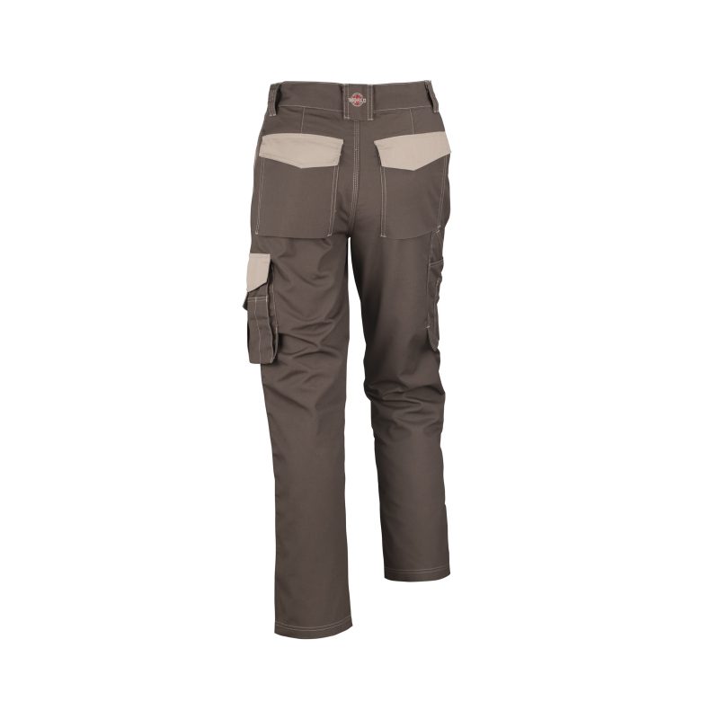 Pantalón Café oscuro Beige - Imagen 3