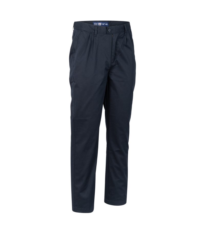 Pantalón con pinzas azul - Imagen 4