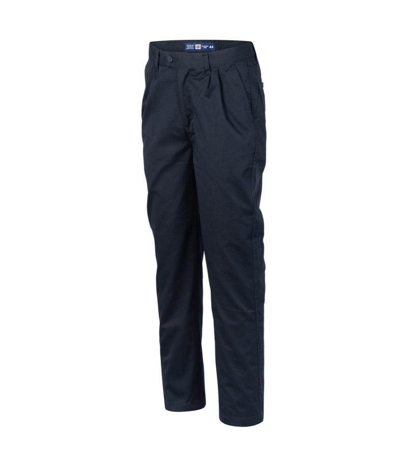 Pantalón con pinzas azul - Imagen 2