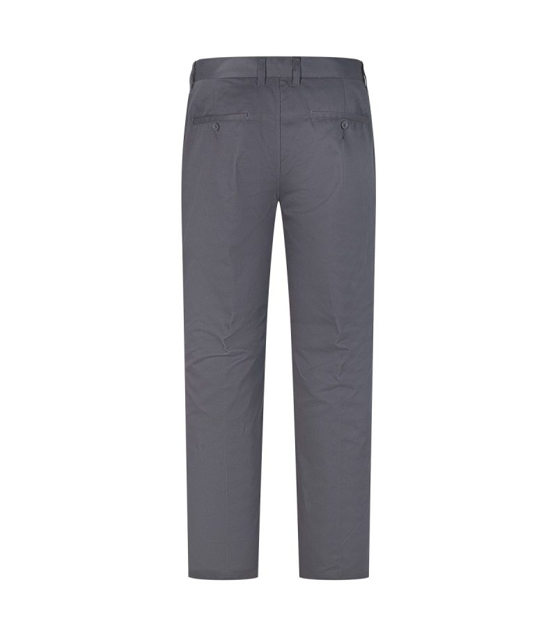 Pantalón con pinzas gris - Imagen 2