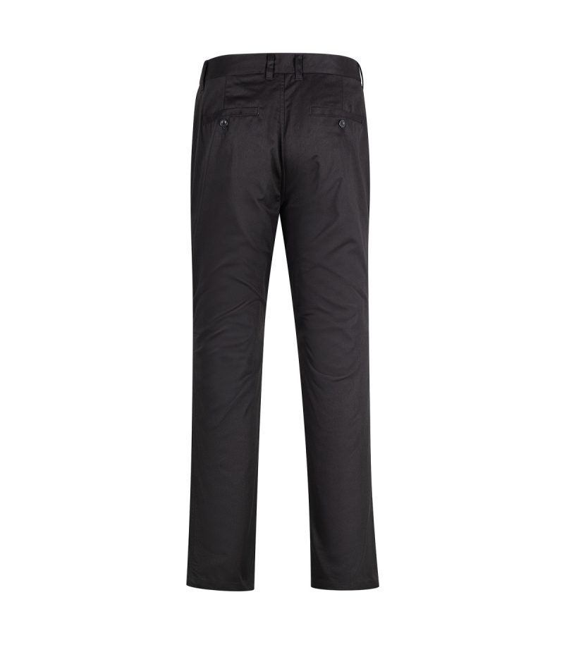 Pantalón con pinzas negro - Imagen 4