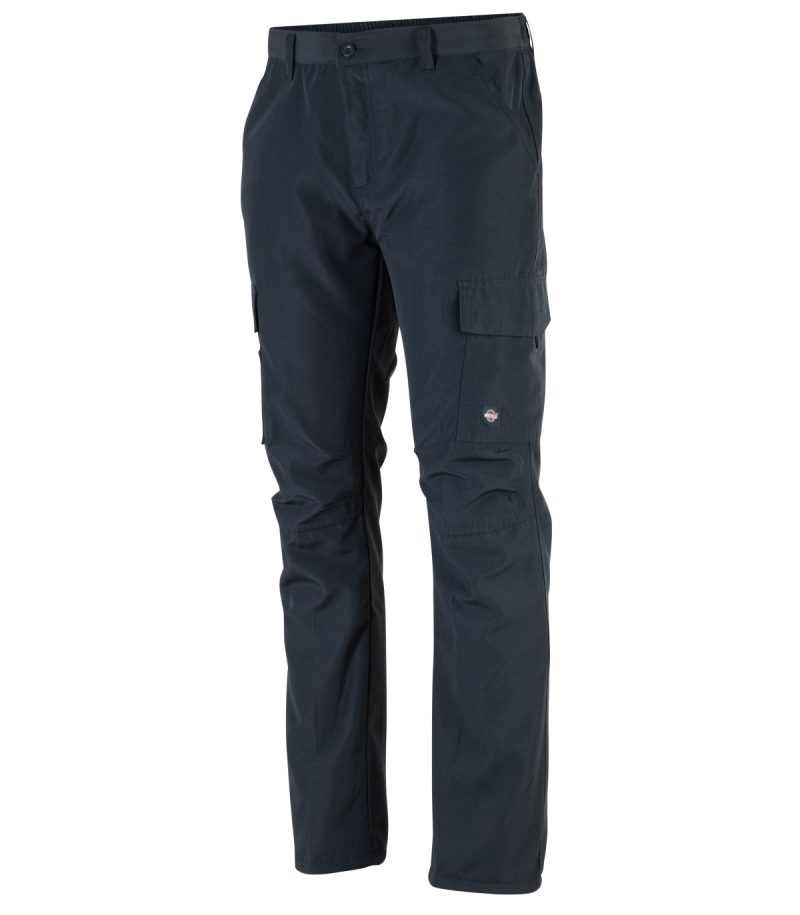 Pantalón poplin Azul - Imagen 3