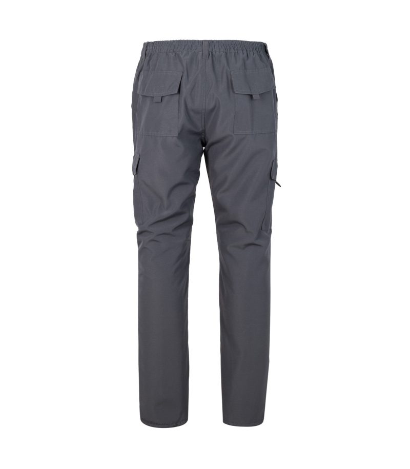 Pantalón poplin gris - Imagen 2