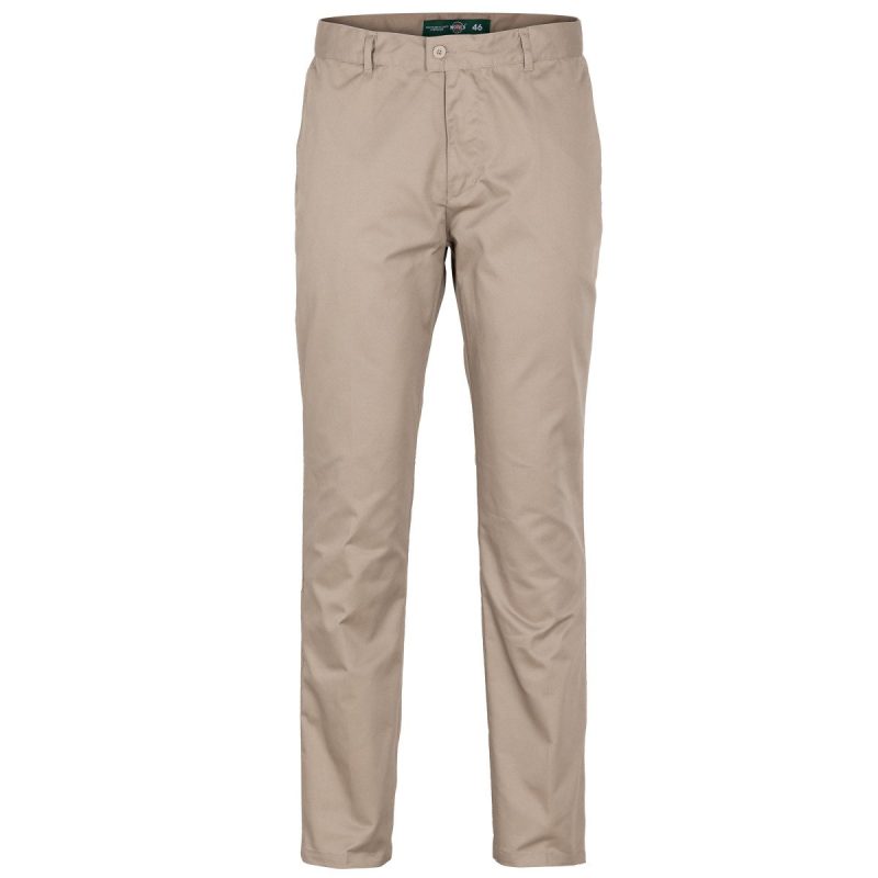 Pantalón sin pinzas beige