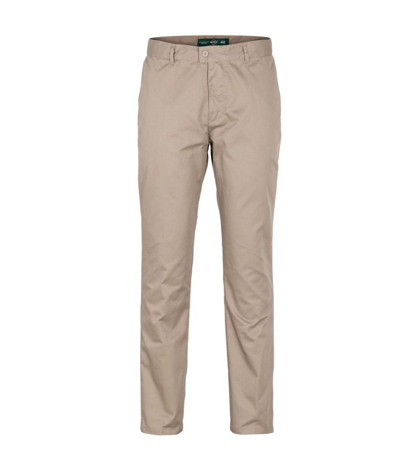 Pantalón sin pinzas beige