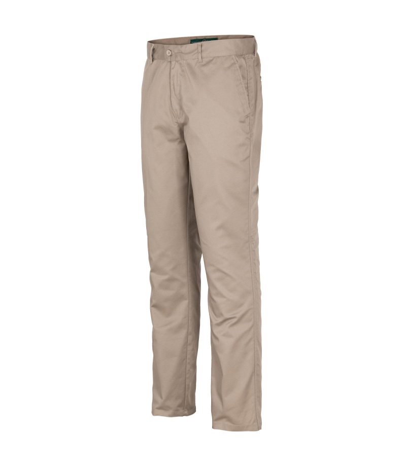 Pantalón sin pinzas beige - Imagen 2