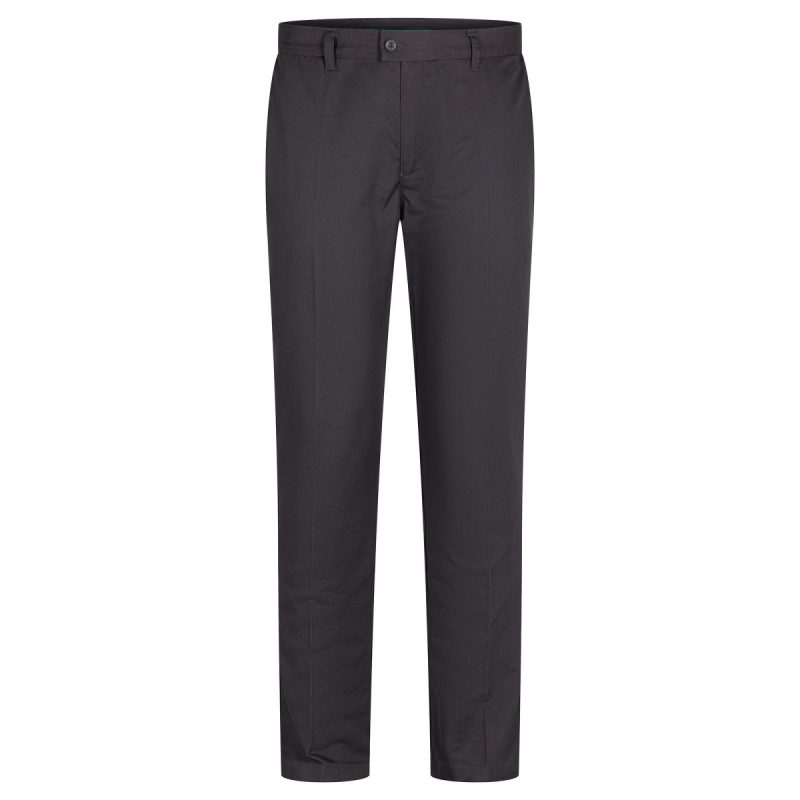 Pantalón sin pinzas gris