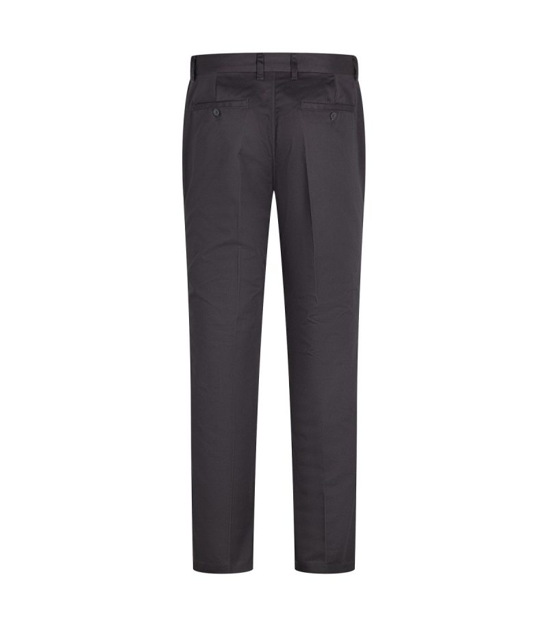 Pantalón sin pinzas gris - Imagen 2