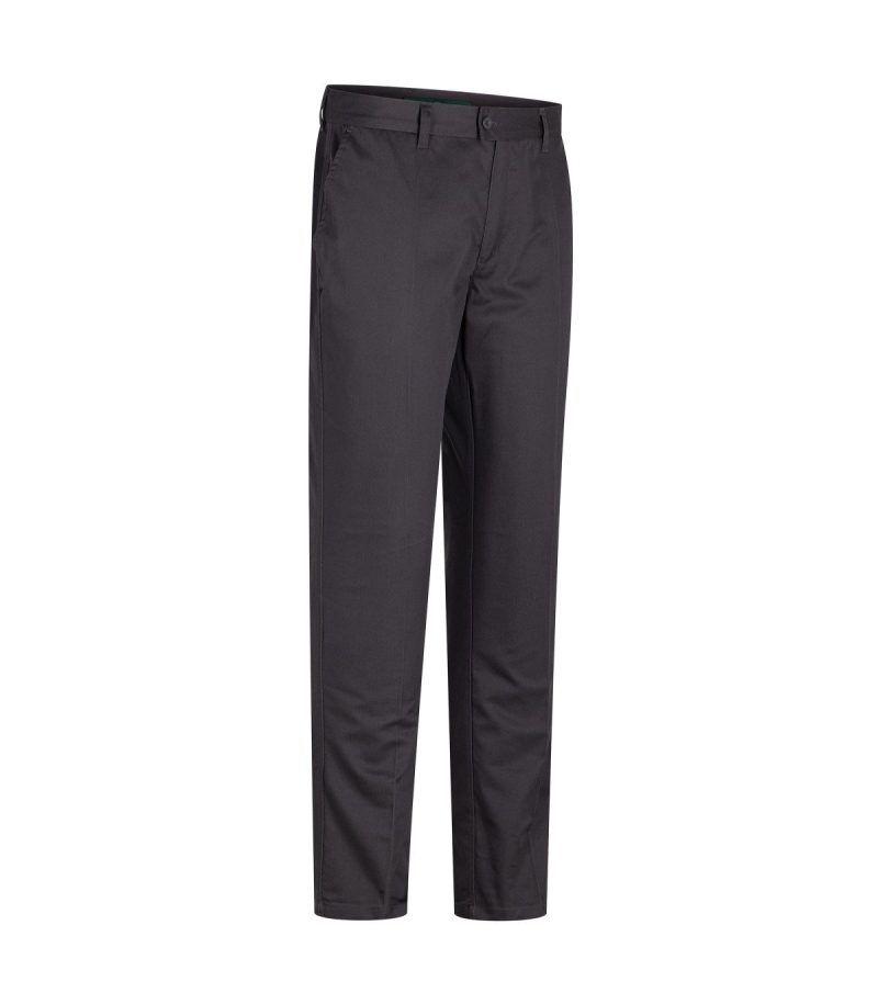 Pantalón sin pinzas gris - Imagen 4