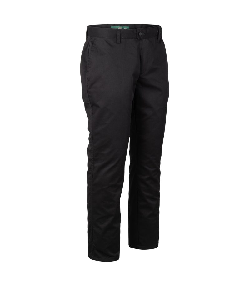 Pantalón sin pinzas negro - Imagen 4