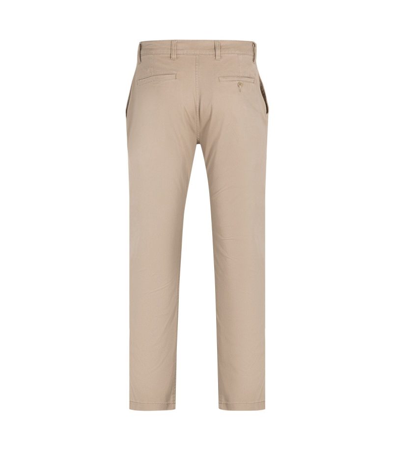 Pantalón slim beige - Imagen 2