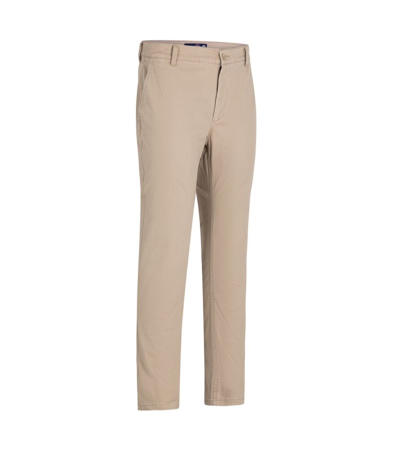 Pantalón slim beige - Imagen 4