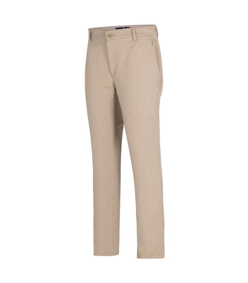 Pantalón slim beige - Imagen 3