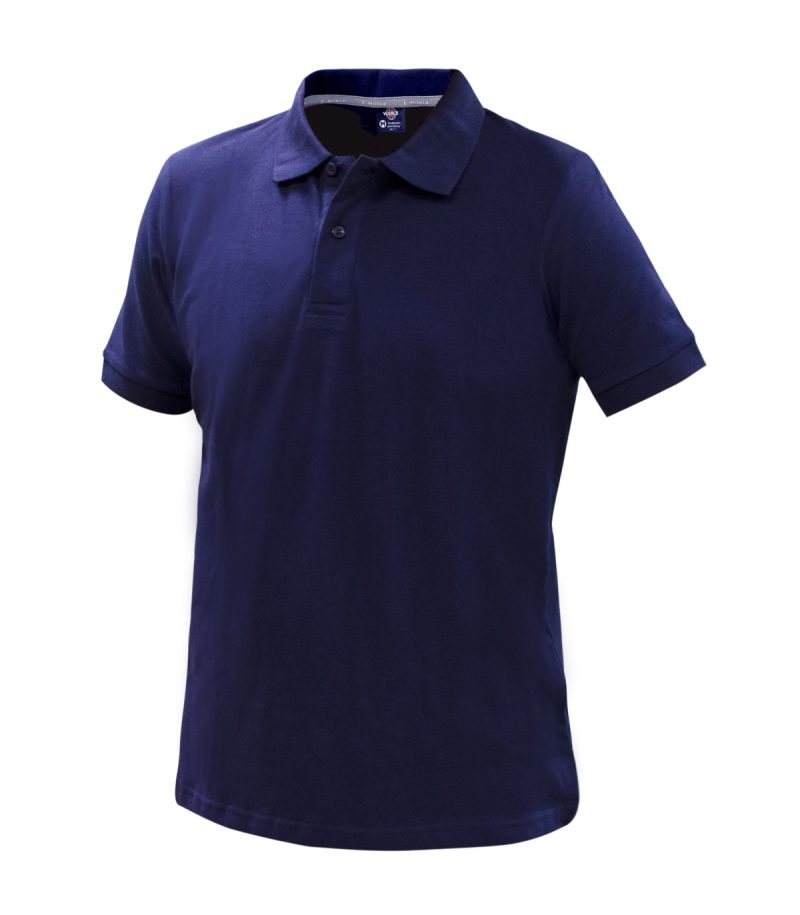 Polera Comfort Spandex M/Corta Azul