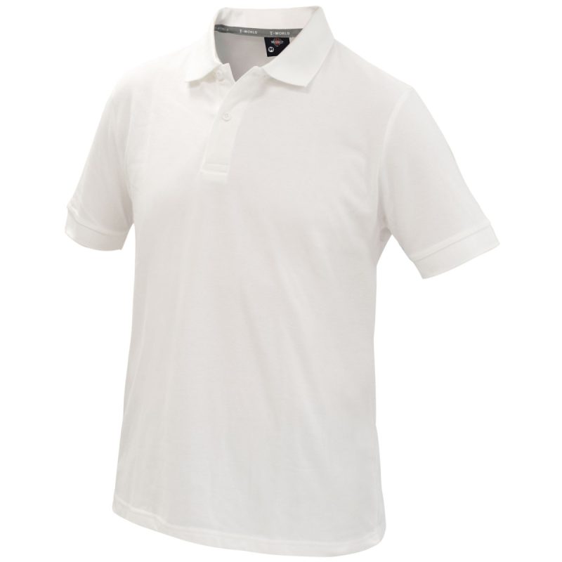Polera Comfort Spandex M/Corta Blanca