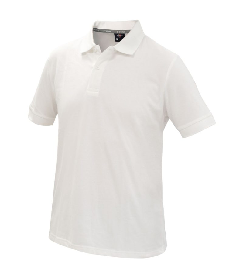 Polera Comfort Spandex M/Corta Blanca