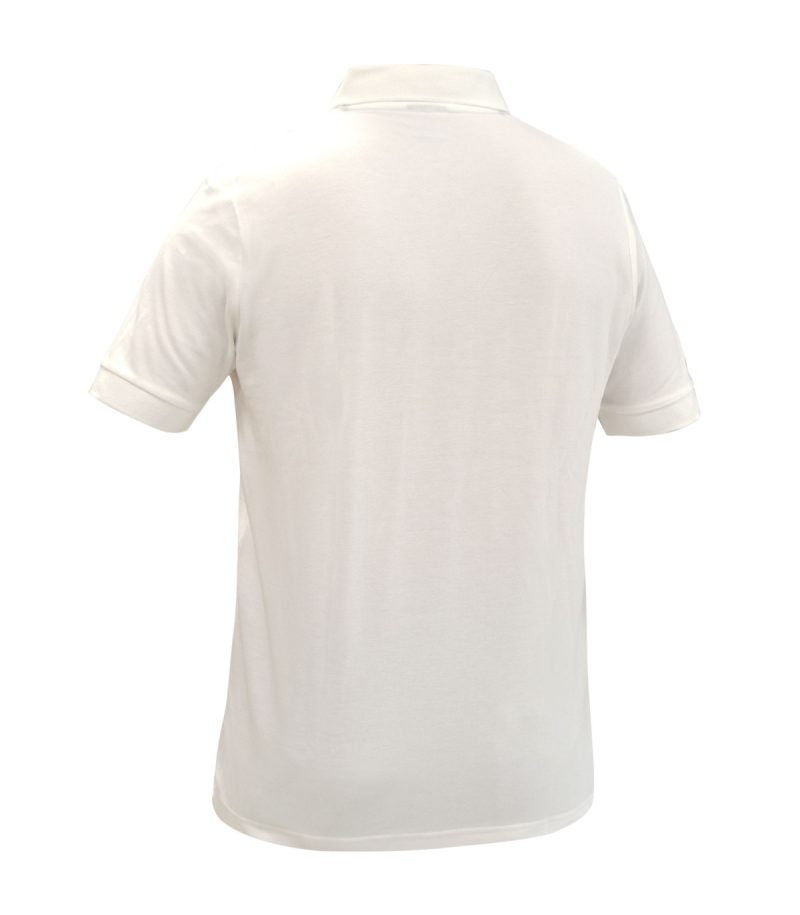 Polera Comfort Spandex M/Corta Blanca - Imagen 2