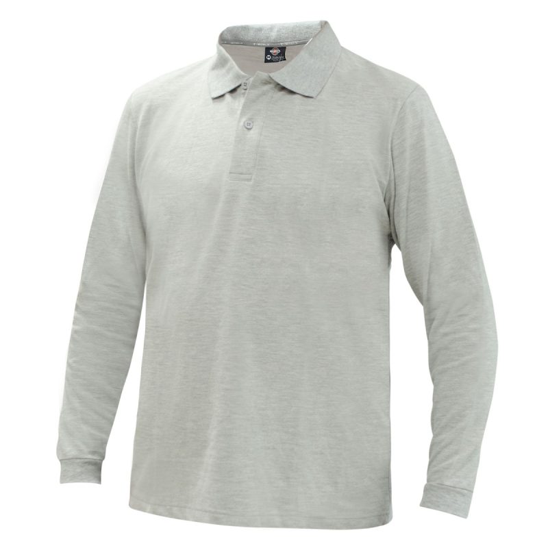Polera Comfort Spandex M/Larga Gris