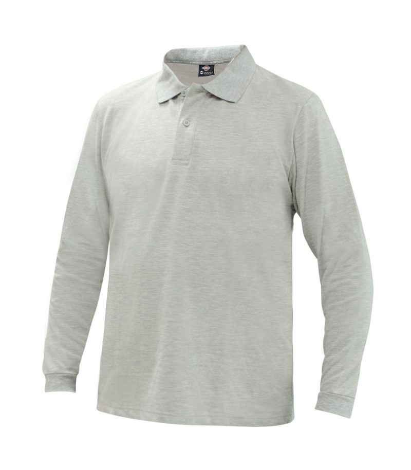Polera Comfort Spandex M/Larga Gris