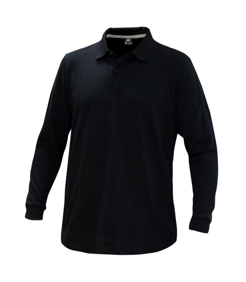 Polera Comfort Spandex M/Larga Negra