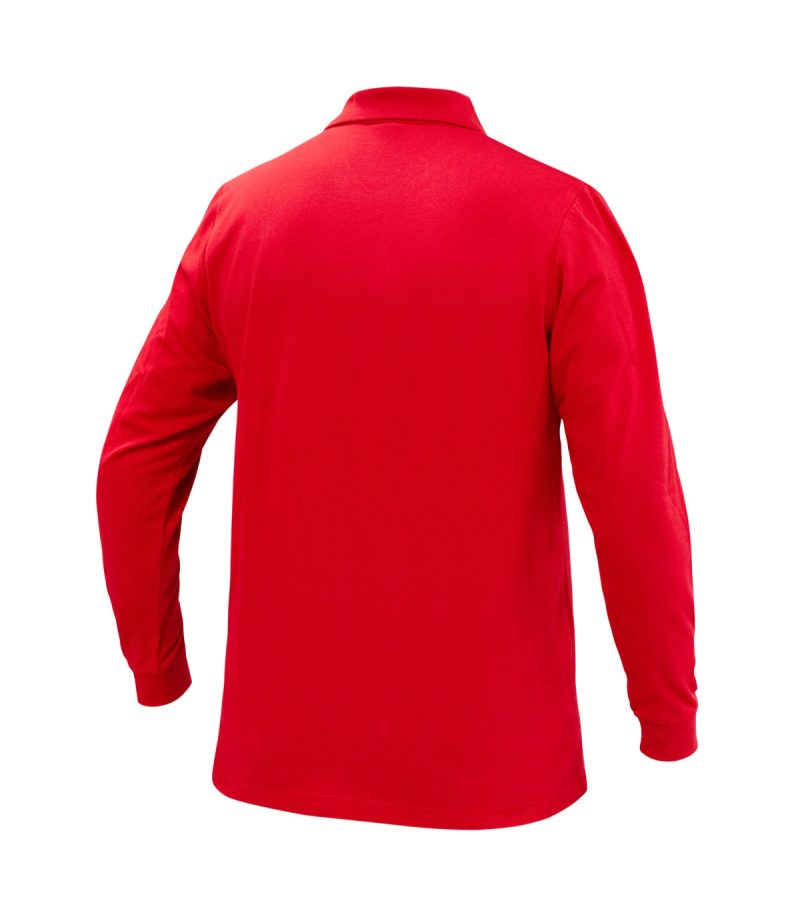 Polera Comfort Spandex M/Larga Roja - Imagen 2