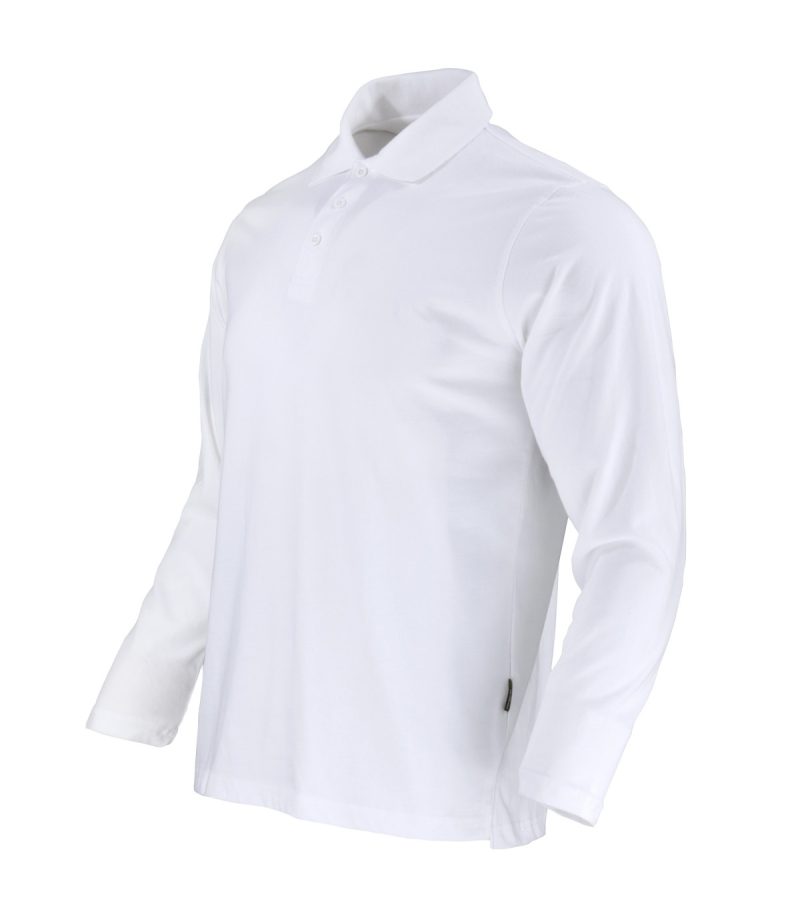 Polera DryFresh Smooth M/Larga Blanca - Imagen 2