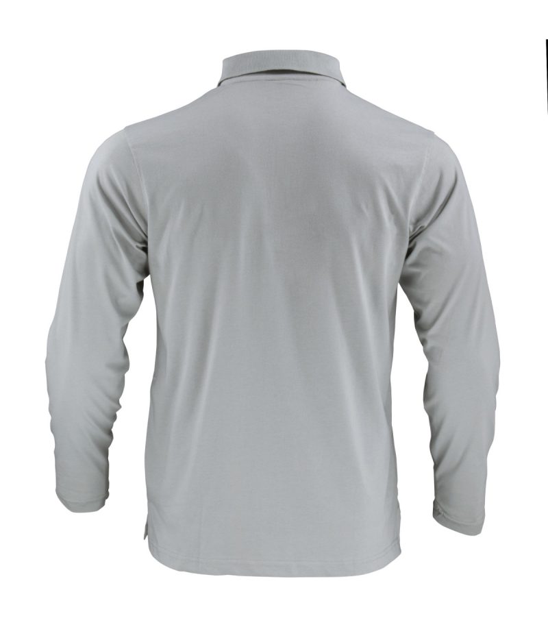 Polera DryFresh Smooth M/Larga Gris - Imagen 2
