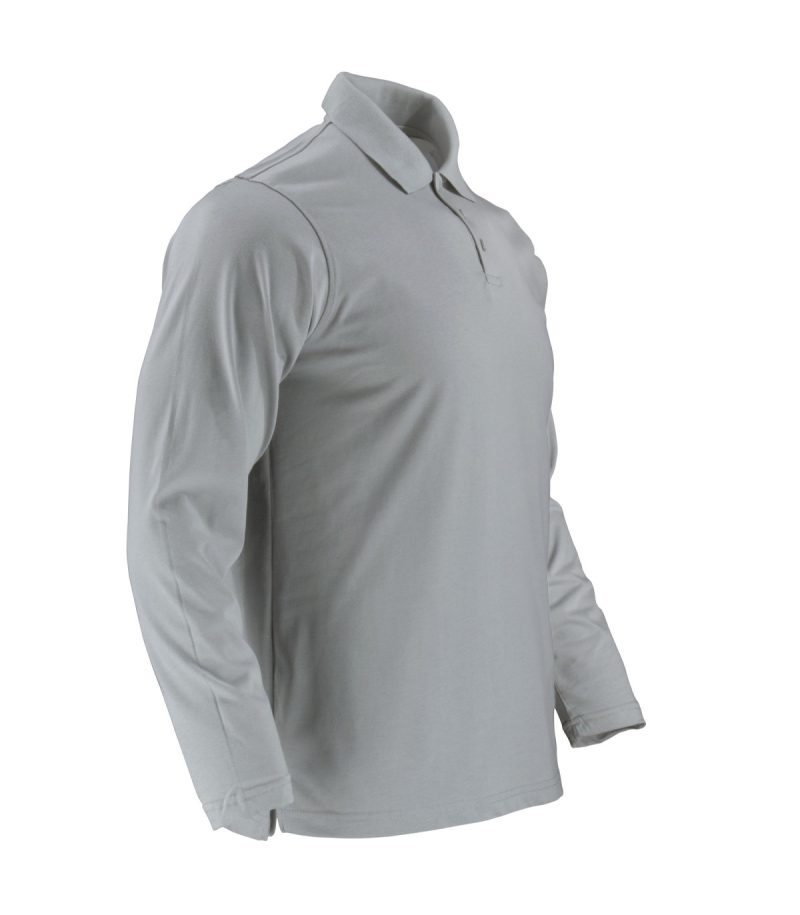 Polera DryFresh Smooth M/Larga Gris - Imagen 4