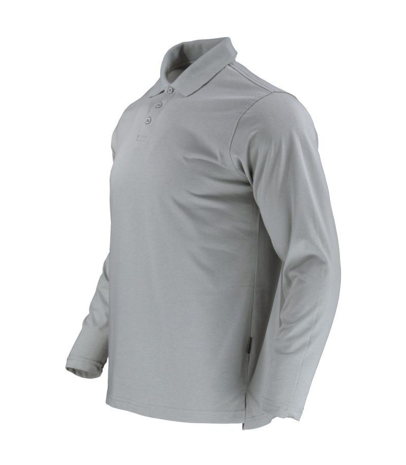 Polera DryFresh Smooth M/Larga Gris - Imagen 3