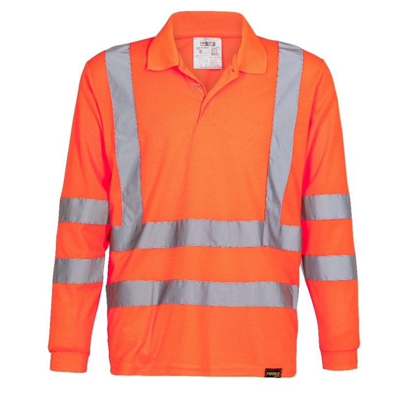 Polera Dryfit Cam Vial Naranja