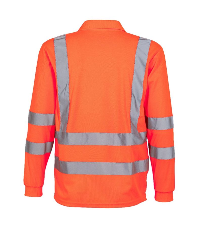 Polera Dryfit Cam Vial Naranja - Imagen 3