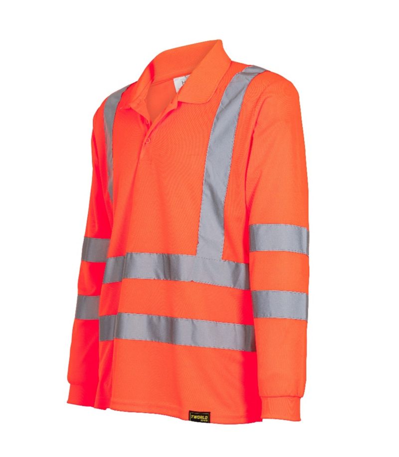 Polera Dryfit Cam Vial Naranja - Imagen 2