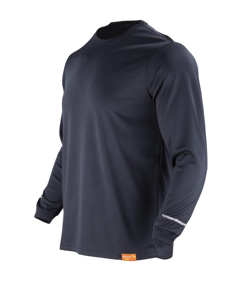 Polera Dryfit M/L Azul - Imagen 2