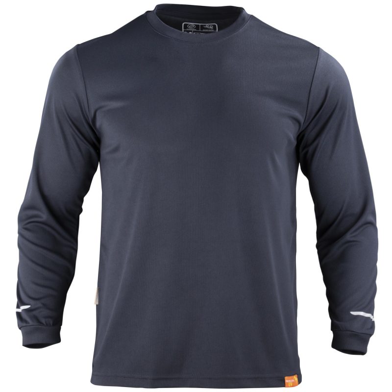Polera Dryfit M/L Azul