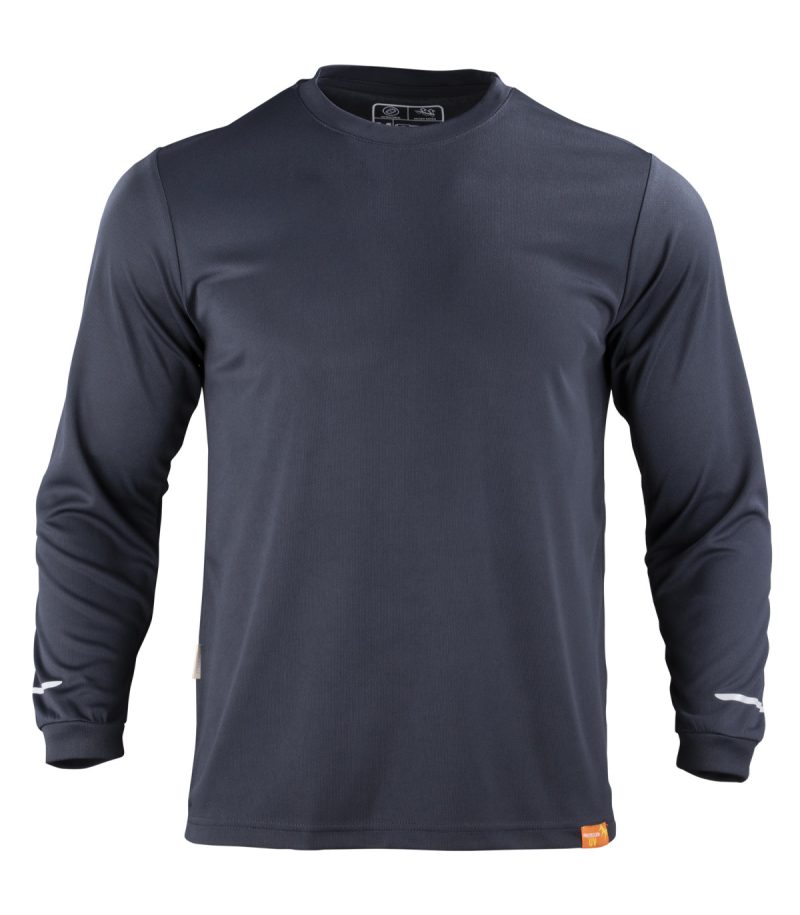 Polera Dryfit M/L Azul