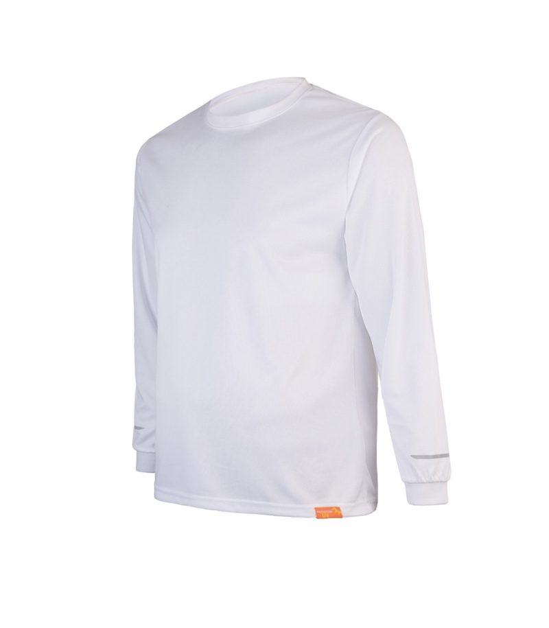 Polera Dryfit M/L Blanca - Imagen 2